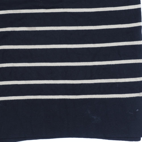 Spirit Women's Black Striped Jumper Size 14