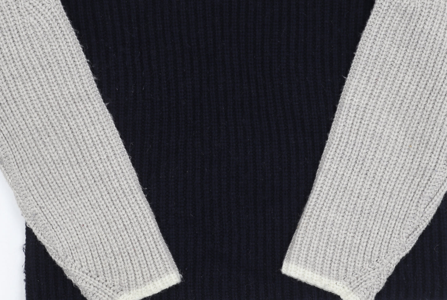 Marks and Spencer Women's Blue High Neck Pullover Jumper S