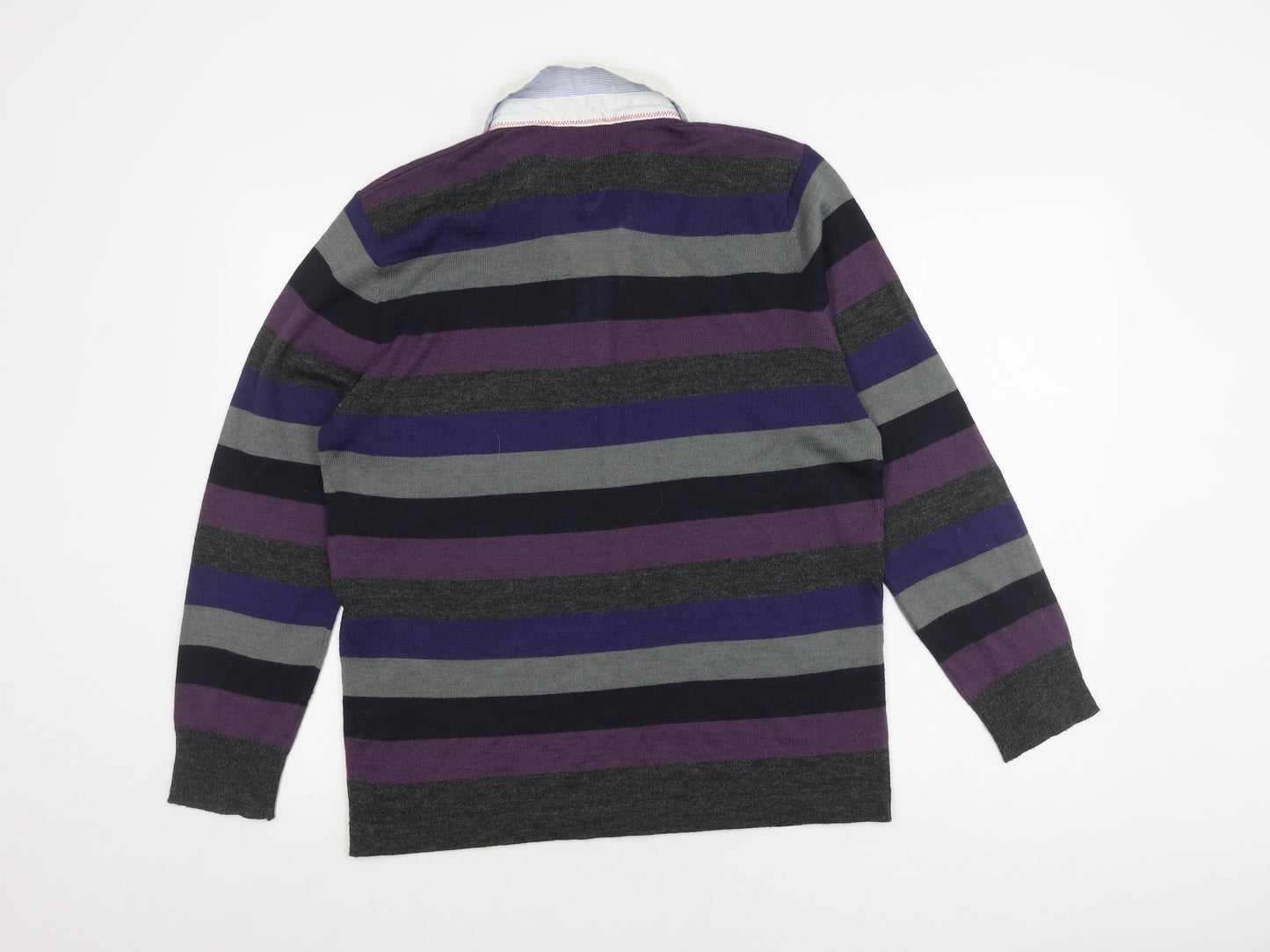 Wolsey Men's Multicoloured Striped Polo M