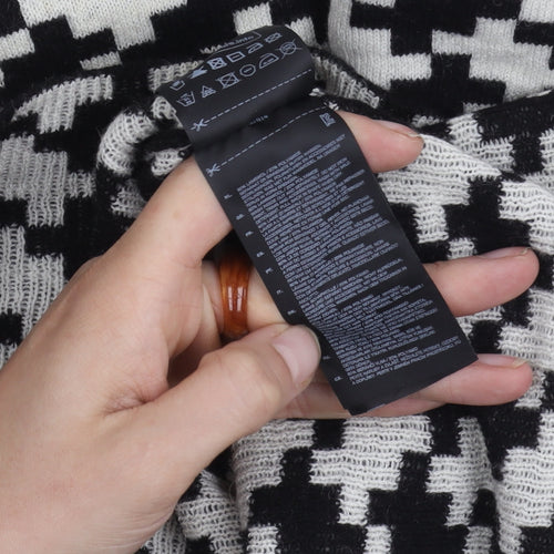 G-Star RAW Men's Black 2XL Geometric Pullover Jumper