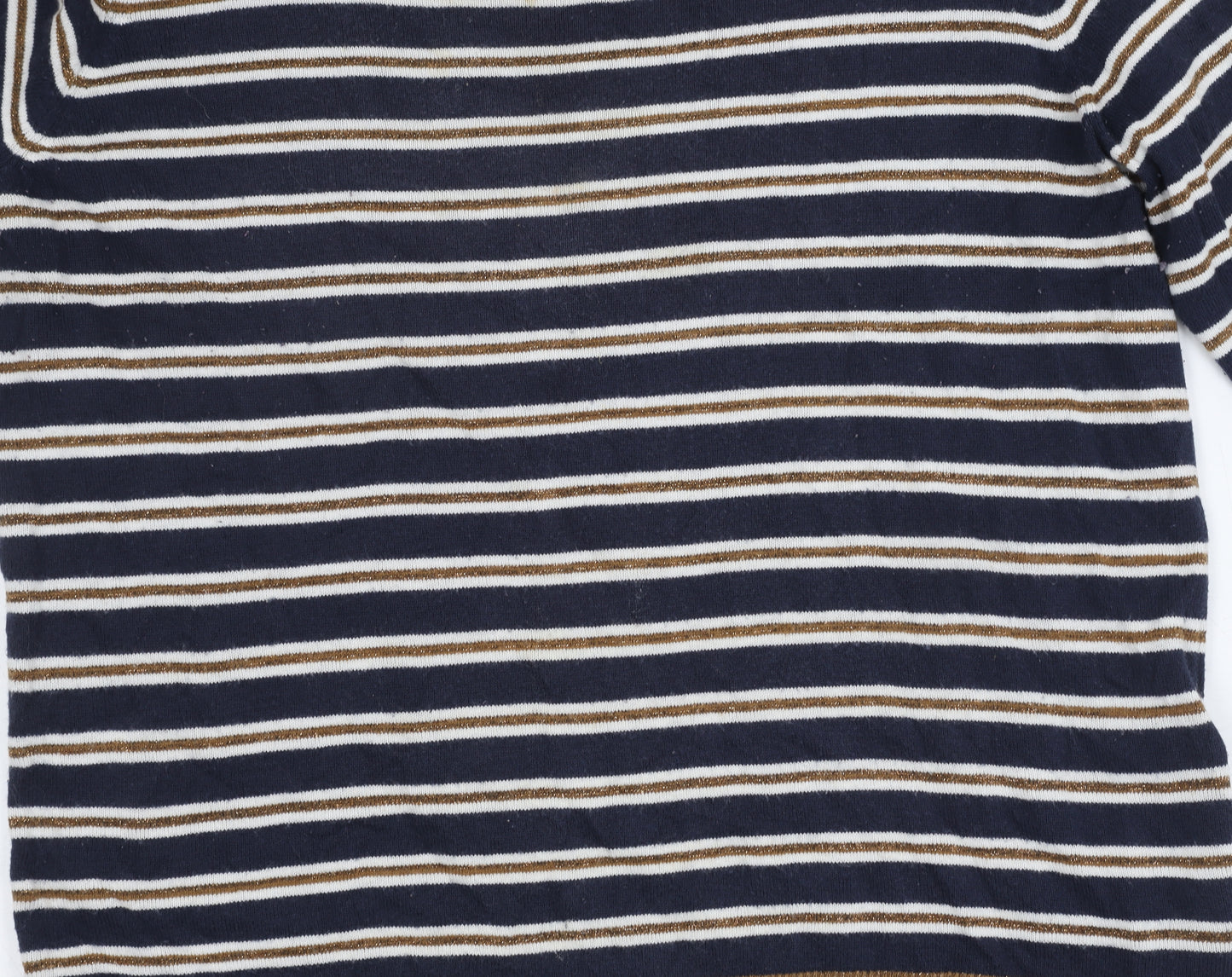 Next Women's Multicoloured Striped Pullover Jumper