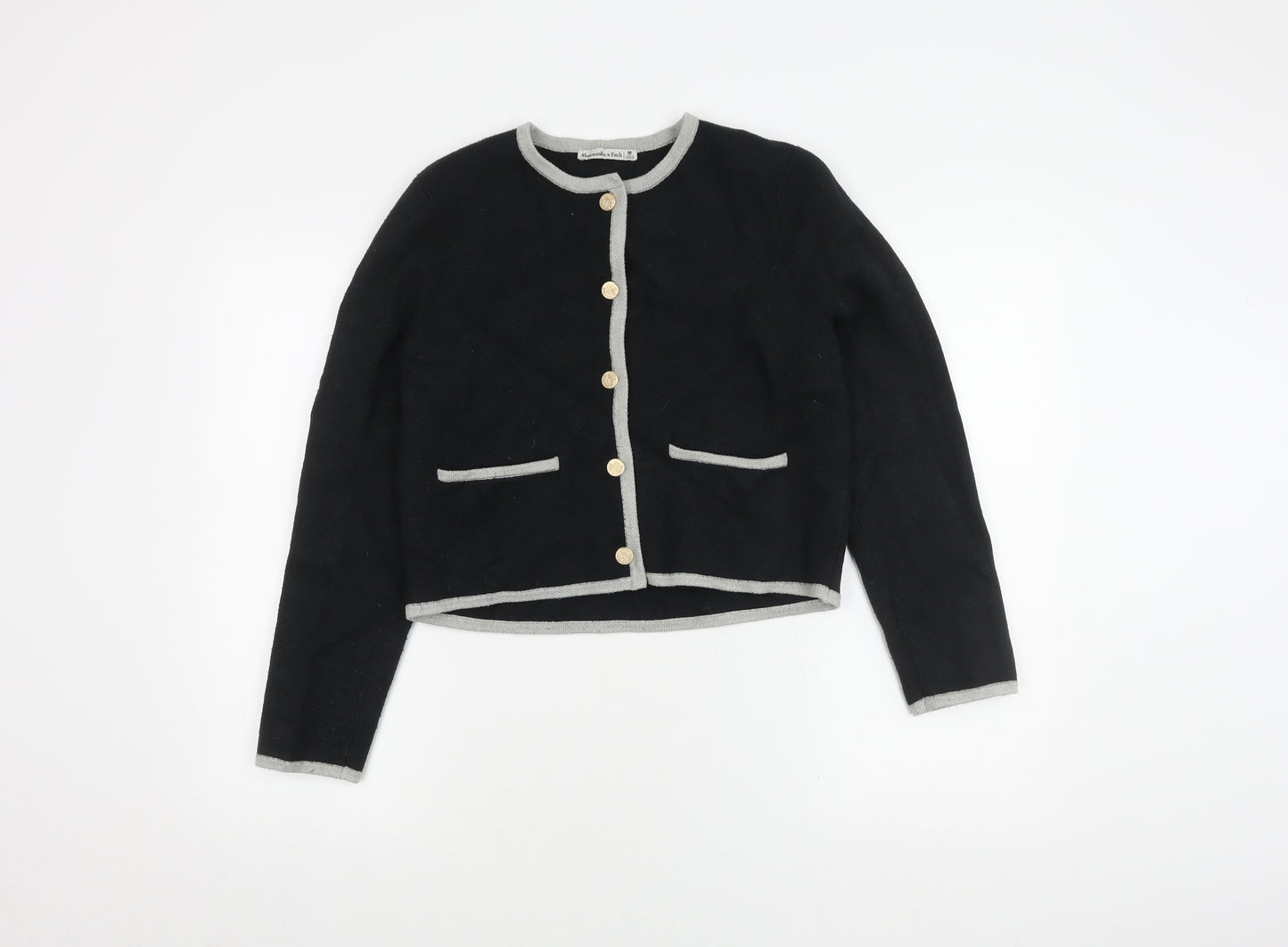 Abercrombie & Fitch Women's Black Cardigan M