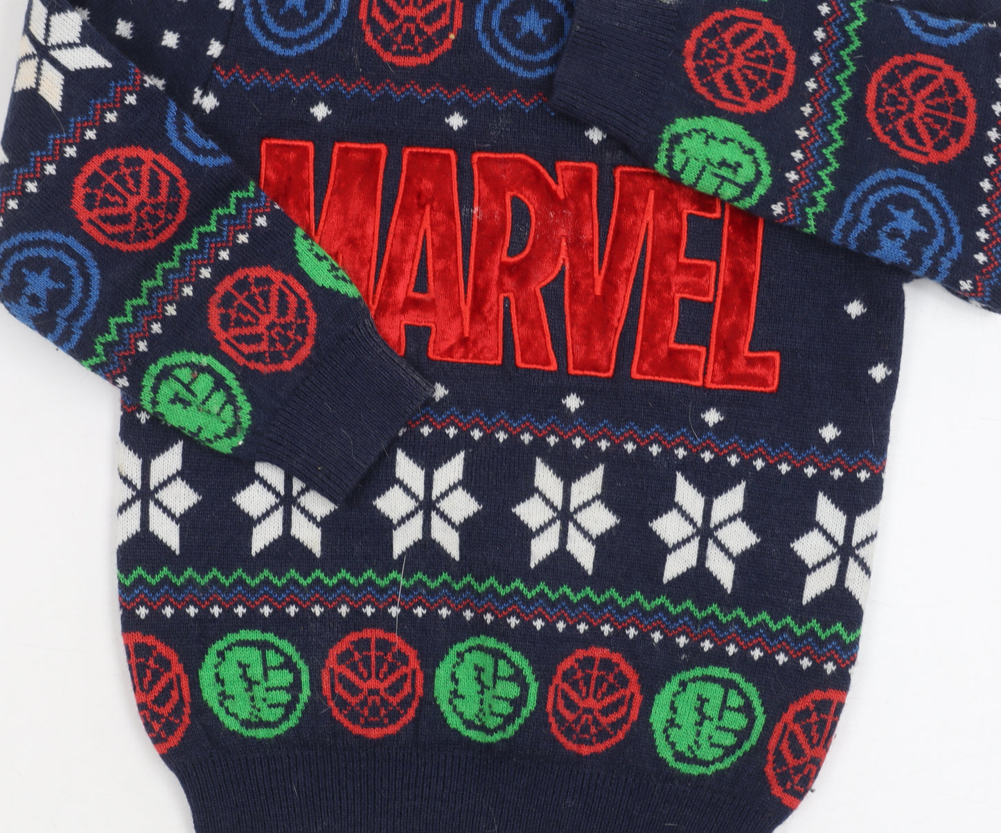 Marvel Boys Multicoloured Pullover Jumper 2-3 Years