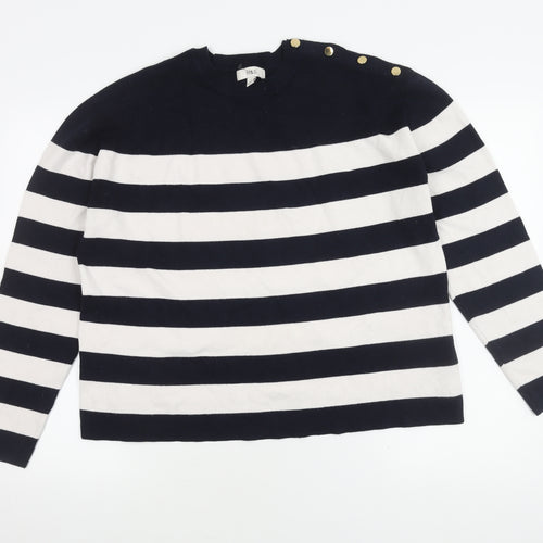 Marks and Spencer Women's Multicoloured Striped Jumper