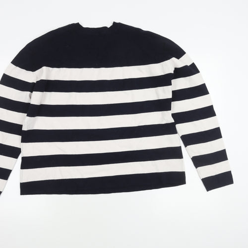 Marks and Spencer Women's Multicoloured Striped Jumper