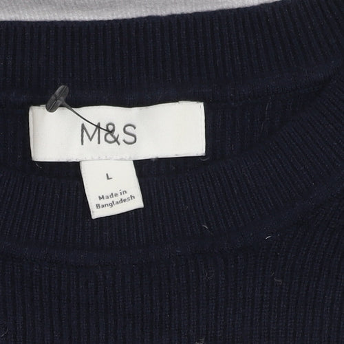 Marks and Spencer Women's Multicoloured Striped Jumper