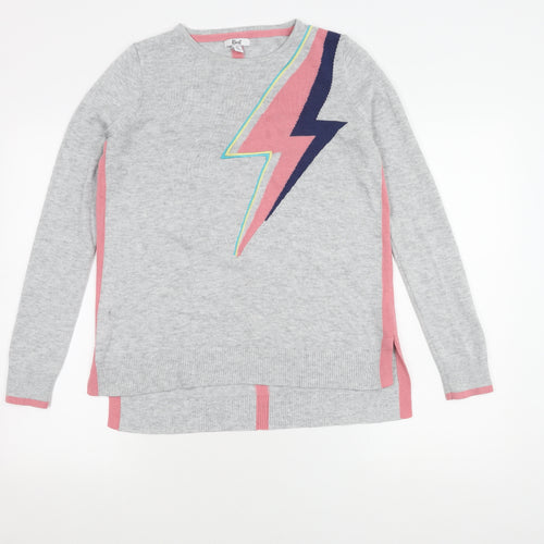 Khost Women's Grey Pullover Jumper Size 8