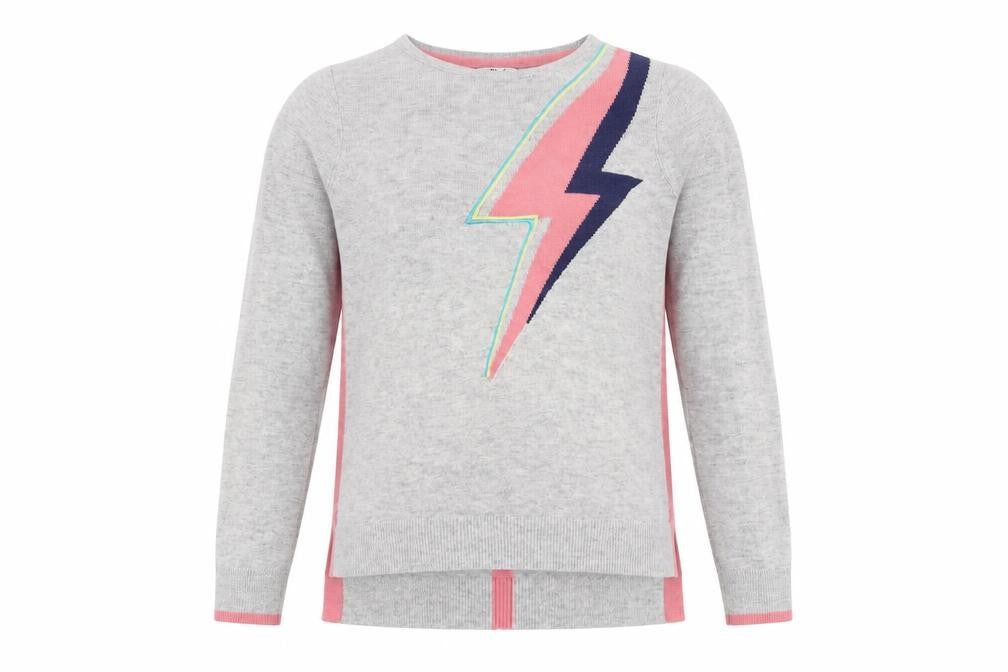 Front view of Khost Women's Grey jumper, size 8