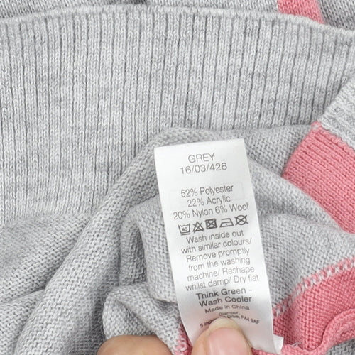 Khost Women's Grey Pullover Jumper Size 8