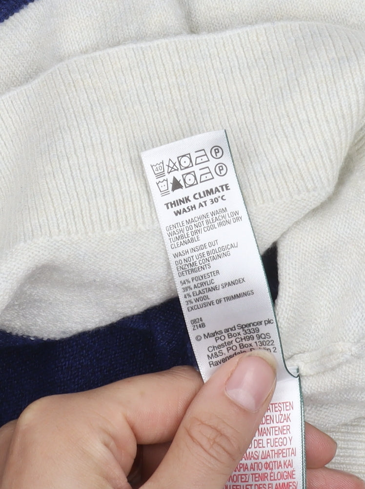 Marks and Spencer Women's Striped Pullover Jumper