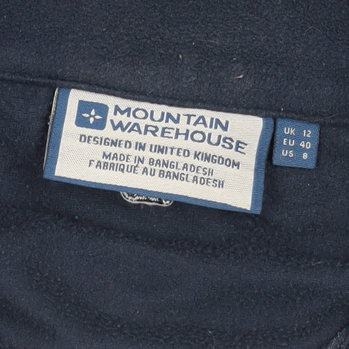 Mountain Warehouse Blue Women's 12+ Fleece Sweatshirt
