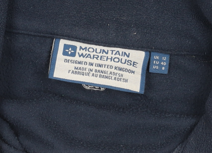 Mountain Warehouse Blue Women's 12+ Fleece Sweatshirt