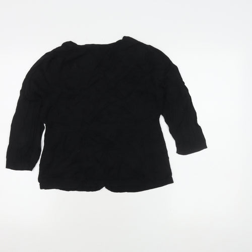 Marks and Spencer Women's Black Cardigan, Size 14