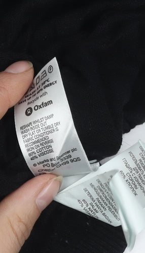 Marks and Spencer Women's Black Cardigan, Size 14