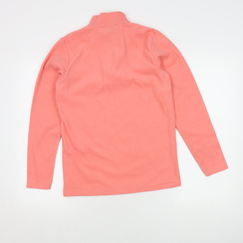 Mountain Warehouse Girls Pink Fleece Pullover Sweatshirt, 13 Years