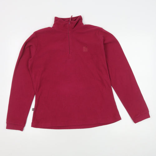 Mountain Warehouse Women’s Pink Fleece Pullover Size 10