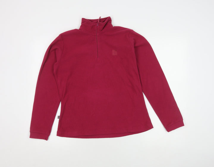Mountain Warehouse Women’s Pink Fleece Pullover Size 10