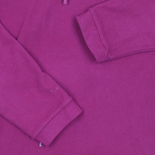 Mountain Warehouse Women’s Pink Fleece Pullover Size 10