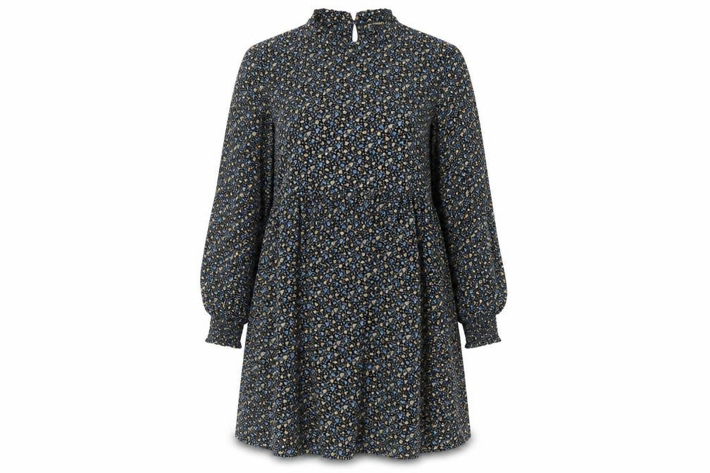 Front view of Jacqueline de Yong Women's Floral Shift Dress, size 12