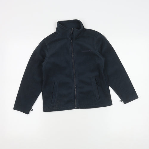Trespass Boys Black Fleece Jacket 6 Years - Casual All Seasons