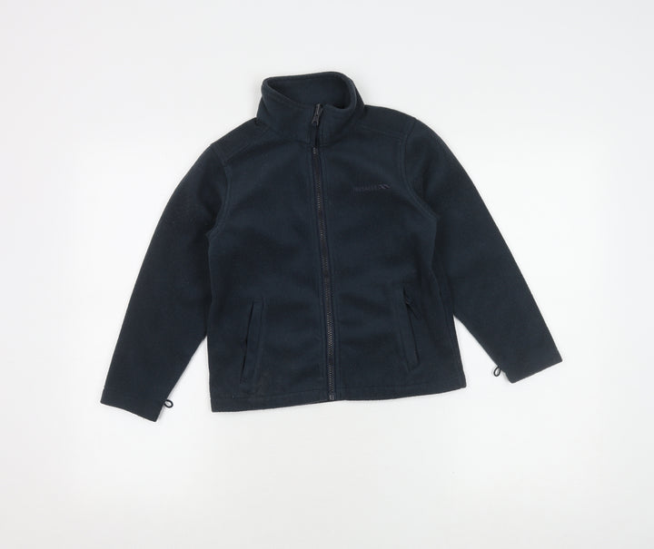 Trespass Boys Black Fleece Jacket 6 Years - Casual All Seasons