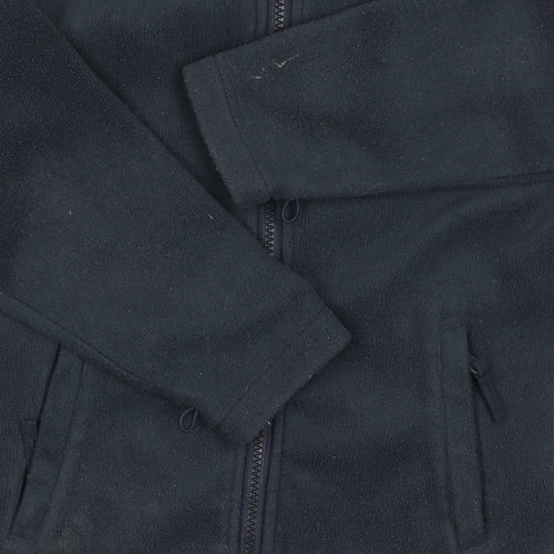 Trespass Boys Black Fleece Jacket 6 Years - Casual All Seasons