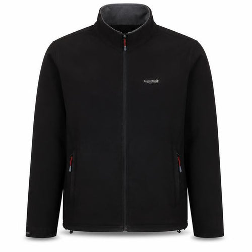 Regatta Men's Black Softshell Jacket S Water Repellent