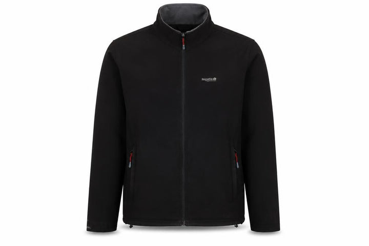 Regatta Men's Black Softshell Jacket S Water Repellent