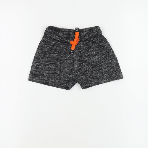SoulCal & Co Unisex Baby Black Shorts 6-12 Months