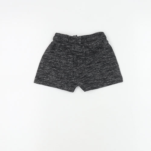 SoulCal & Co Unisex Baby Black Shorts 6-12 Months