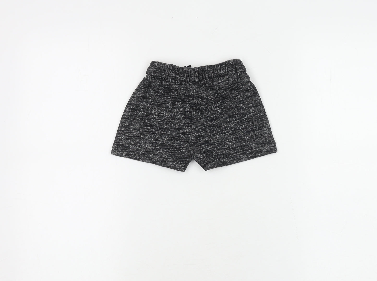 SoulCal & Co Unisex Baby Black Shorts 6-12 Months