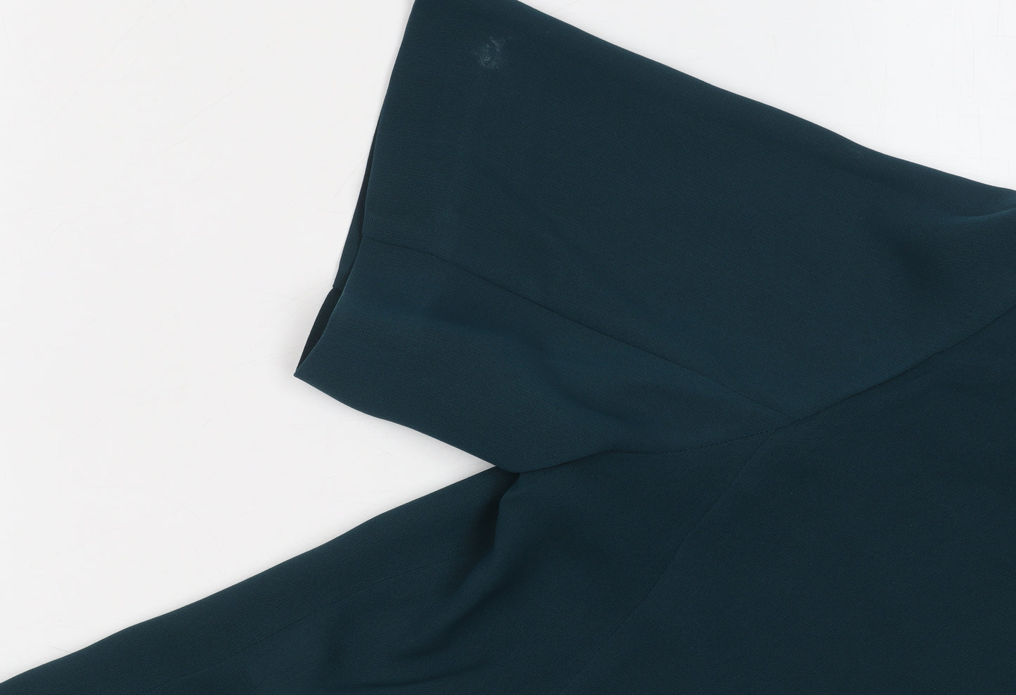 Eastex Women's Green Blouse Size 18 V-Neck Short Sleeve