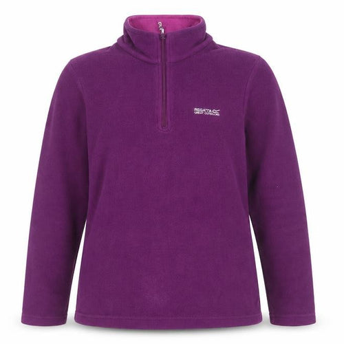 Regatta Women's Purple Fleece Pullover Sweatshirt Size 10