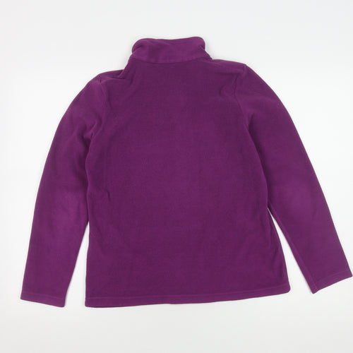 Regatta Women's Purple Fleece Pullover Sweatshirt Size 10