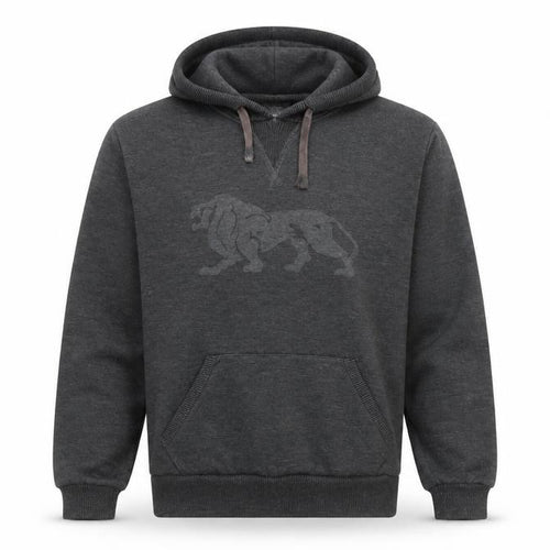 Lonsdale Men's Grey S Pullover Hoodie, Hooded, Gym Wear