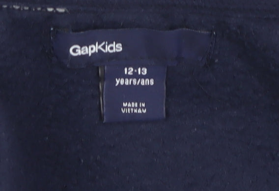 GAP Boys Navy Full Zip Hoodie 12-13 Years