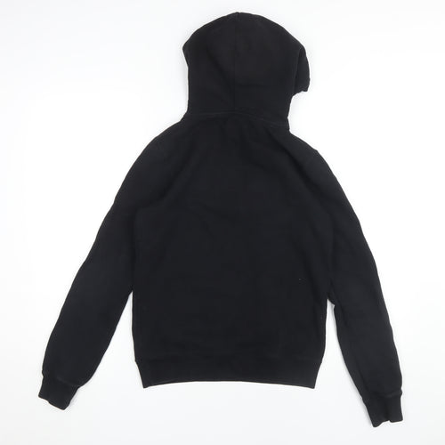 Jack Wills Women's Black Pullover Hoodie Size 6