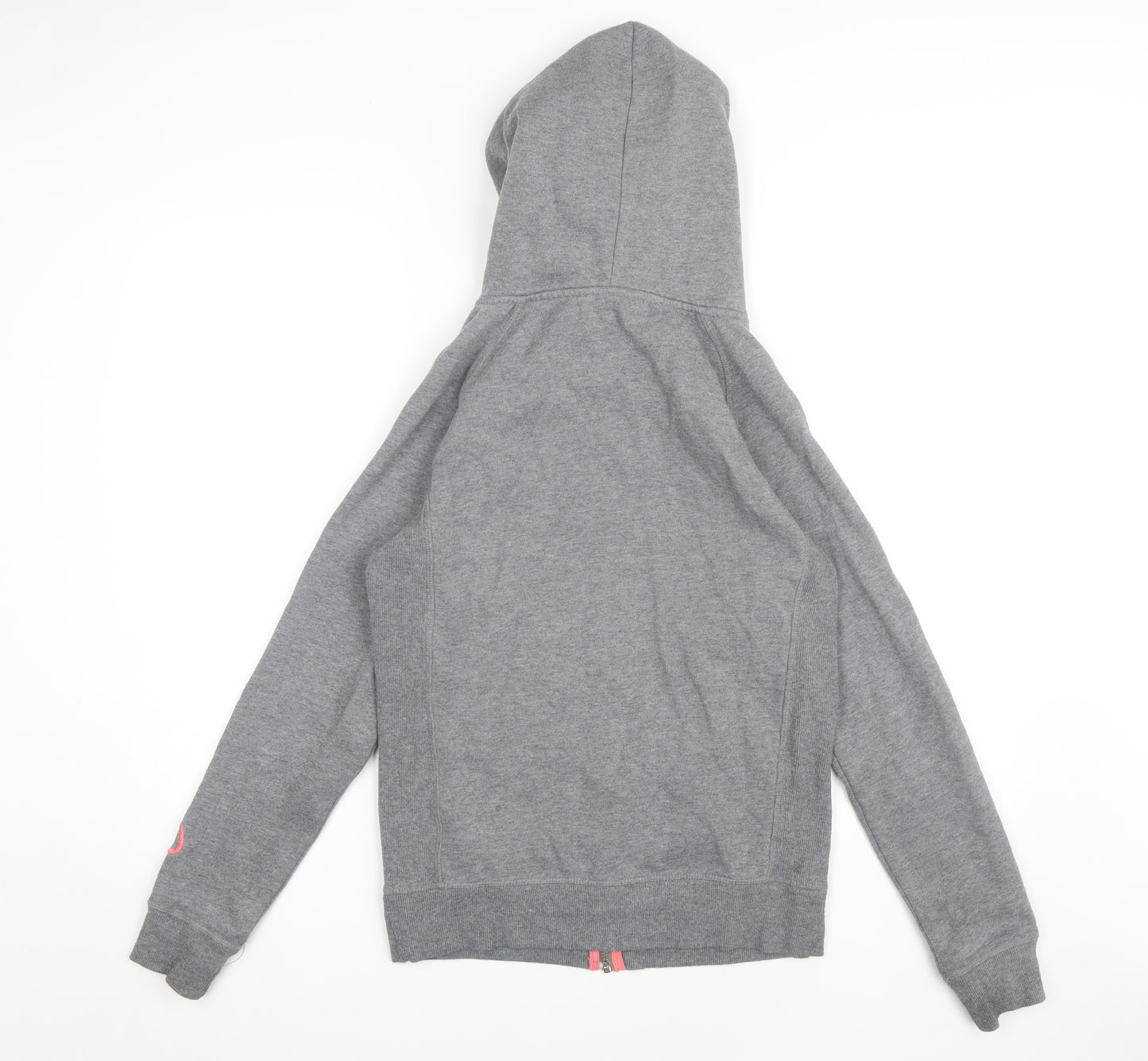 Animal Grey Full Zip Hoodie Women Size 10 Casual