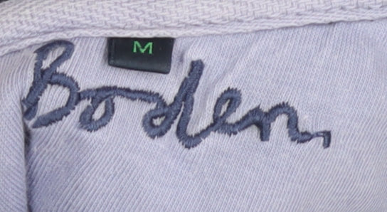 Boden Unisex Adults Navy Long Sleeve Pullover Hoodie M