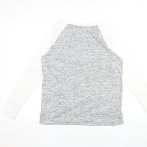 Gap Women's Grey Crew Neck Pullover Jumper, Size S