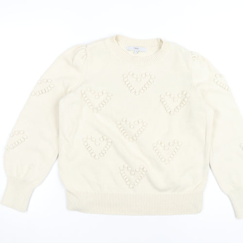 Next Women’s Ivory Pullover Jumper, Size M