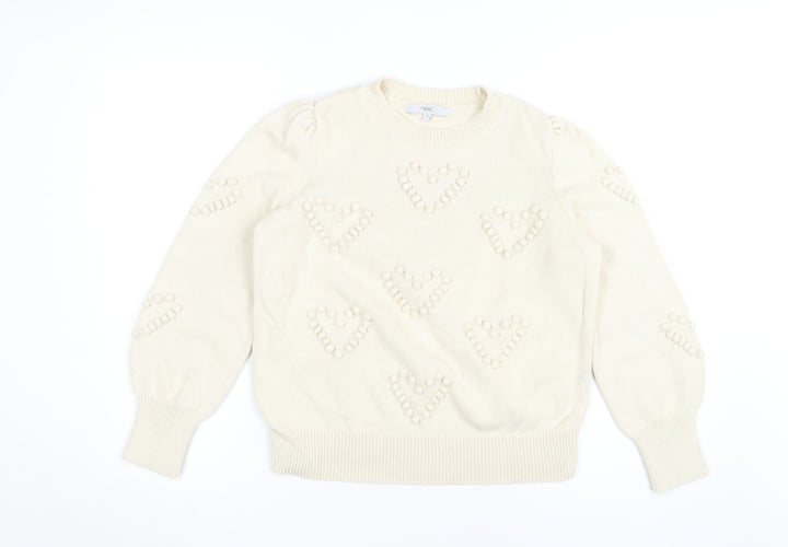 Next Women’s Ivory Pullover Jumper, Size M