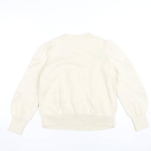 Next Women’s Ivory Pullover Jumper, Size M