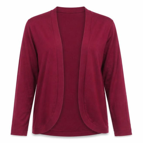 East Women’s Red Cardigan Jumper Size 12