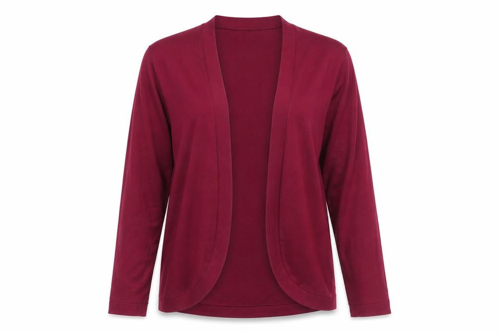 East Women’s Red Cardigan Jumper Size 12
