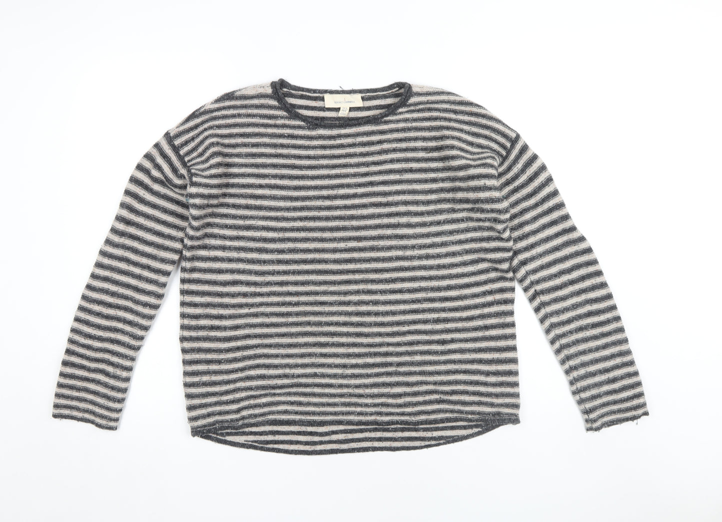 Seasalt Cornwall Women's Striped Pullover Jumper UK 12