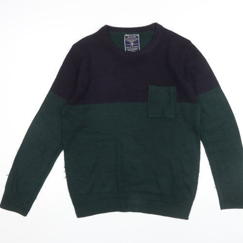 Blue Inc Men's Multicoloured M Pullover Jumper