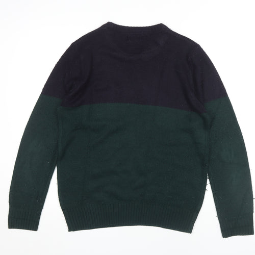Blue Inc Men's Multicoloured M Pullover Jumper