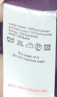 Monsoon Women's Purple Floral A-Line Midi Dress Size 12