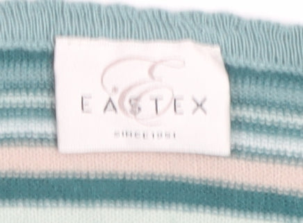 Eastex Women's Multicoloured Striped Pullover Jumper 12